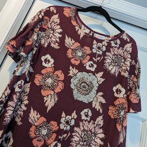 NWOT Gorgeous Floral LuLaRoe Roselyn Dress